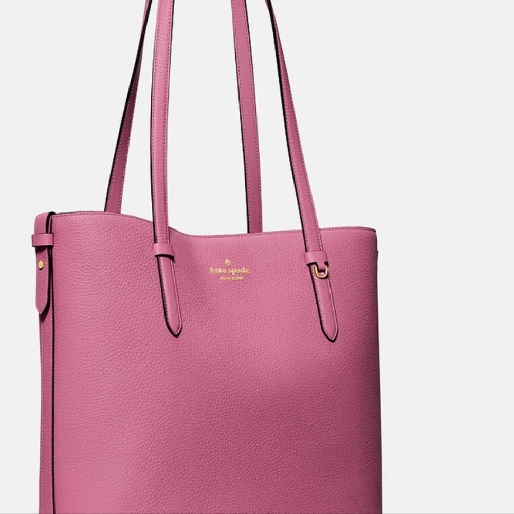 Kate Spade Medium Pebbled Leather Juliette Magenta 6 pc Set NWT - Picture 4 of 12